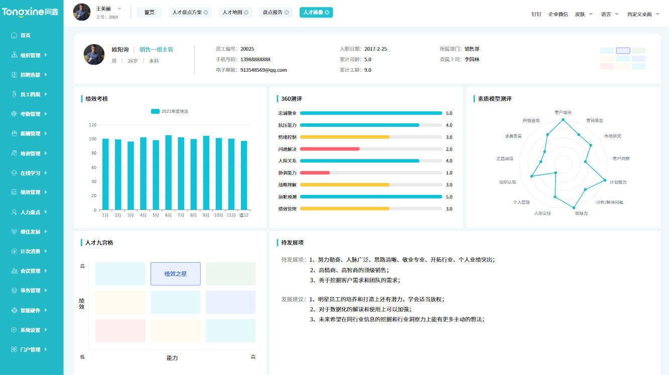 人才盤點系統 人才盤點系統